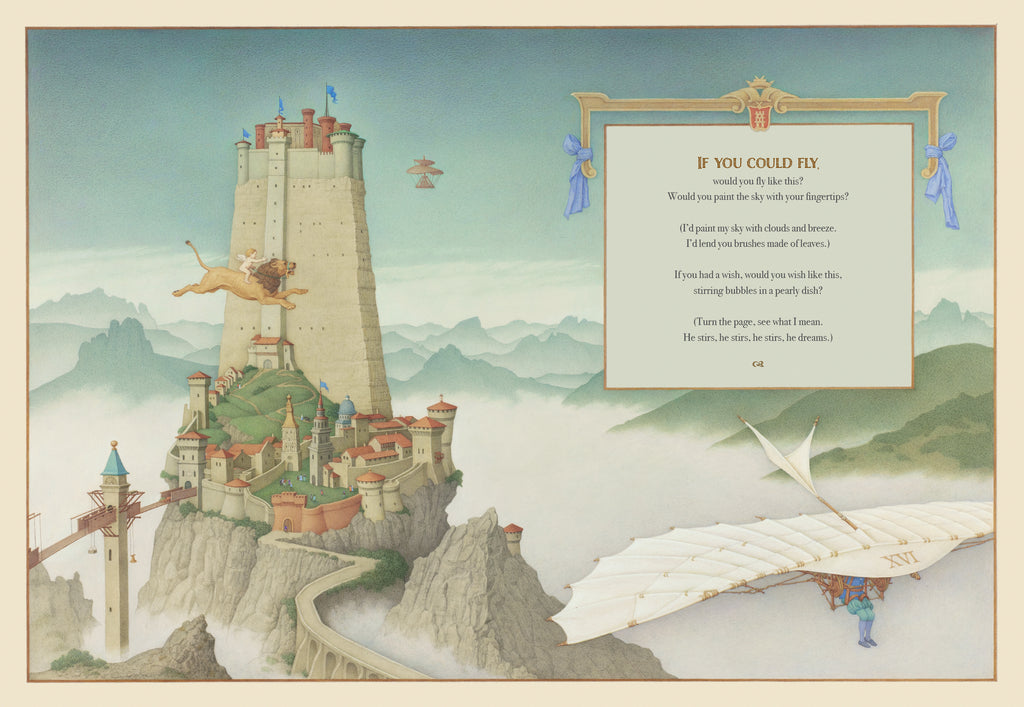 Explore the enchanting world of "The Land of Faraway," featuring flying lions and whimsical adventures.