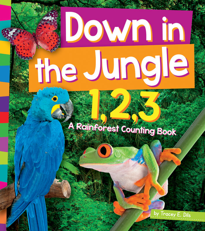 309 down in the Jungle 音声絵本 Down in the Jungle (Paperback w/CD