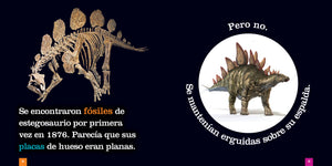 Semillas del saber: El estegosaurio