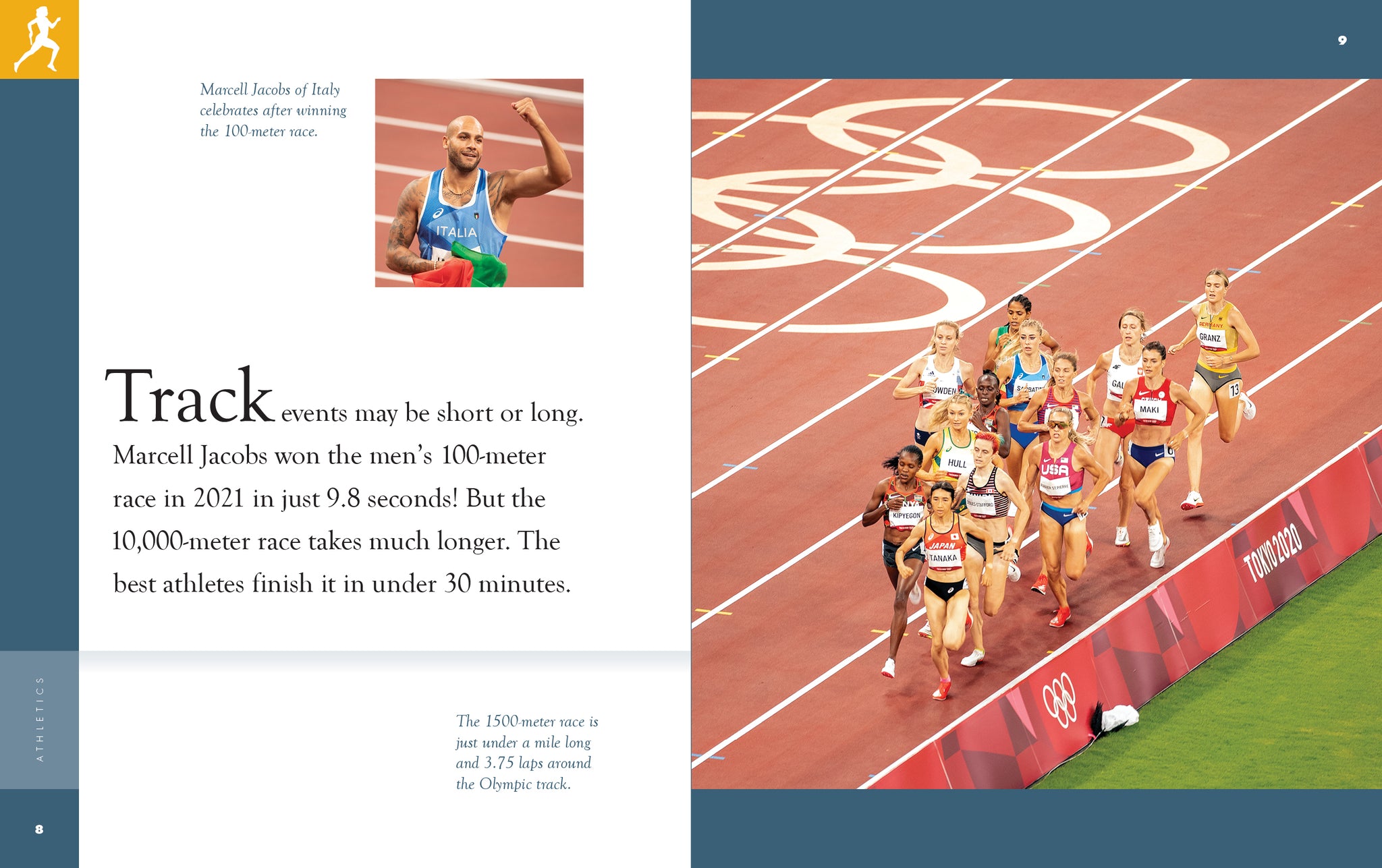 Running Race Track Distance